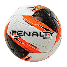 Pelota De Fútbol Penalty Campo Bravo Xxiii Nº 5 Color Blanco/negro/rojo