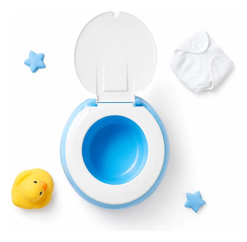 Penico Infantil Azul E Rosa Para Desfralde