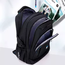 Mochila Carrinho Rodinhas Executiva Ziranyu Cor Preto