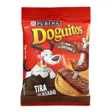 Pack 15 Doguitos Tira De Asado - Snack Para Perros 65 Gramos