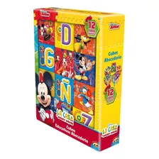 Cubos La Casa De Mickey Abecedario Apilables Didáctico Niños