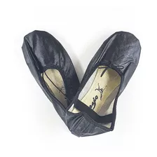 Sapatilha Ballet Infantil E Adulto Capezio Em Korino 002k