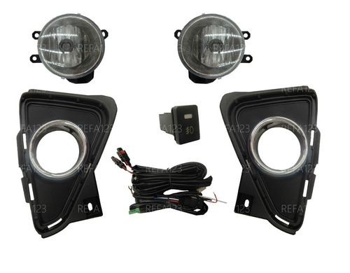 Faros Niebla Rav4 Rav 4 2016 2017 2018 Kit Calidad Original Foto 7