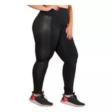 Calça Plus Size Cintura Alta Com Recortes Laterais De Cirrê