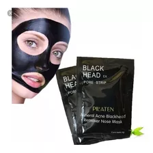 2 Pilaten Anti Acne Original Mascarilla Negra Black Mask X 2