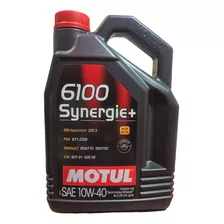 Aceite Para Motor Motul 6100 Synergie+ 10w40 X4l