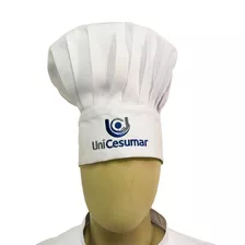 Chapéu Unicesumar Chef Bordado Gastronomia Cozinheiro Cozinh