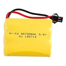 Bateria Para Carrinho 3.6v Aa 700mah Ni-cd Smp02 Sm