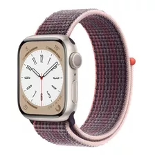 Apple Watch Series 8 41 Aluminio Starlight Sport Loop Gps