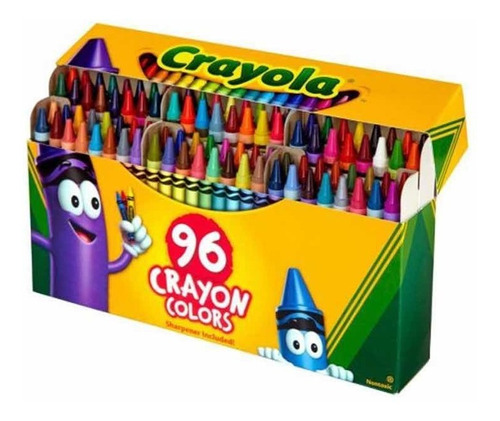 Crayola Originales Caja Con 96 Colores De Cera