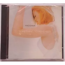 Cd Madonna Something To Remember Lacrado Original