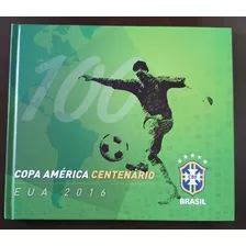 Livro Futebol Cbf Media Guide Copa America 2016 Centenario