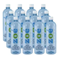  Agua Alcalina Zoé Water, 900ml - Caja 12 Botellas