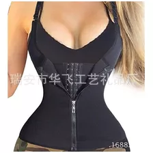 Musculosa Faja Modeladora Reductora Corset Y Cierre Importado ! 