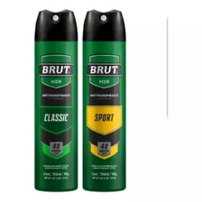 Antitranspirante Brut Men Classic E Sport 150ml Kit C/12