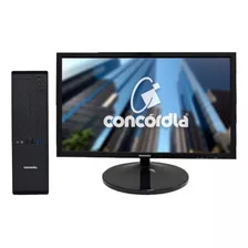Computador Sff Concórdia+monitor 21,5''i5 9400 8gb Ssd240gb