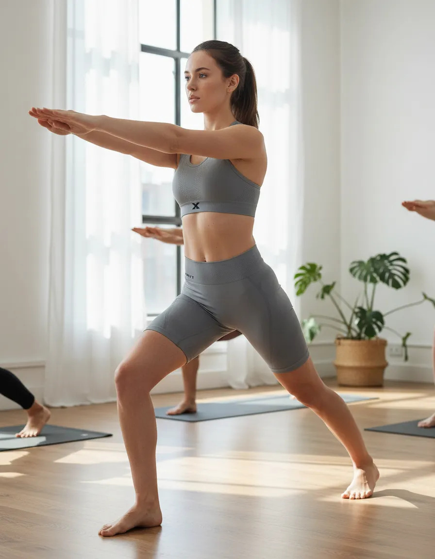 Calza Biker Deportiva Seamless Nanotek Mujer Xpirit Premium