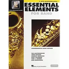 Hal Leonard Essential Elements 2000 Saxofon Alto Libro 1 Con