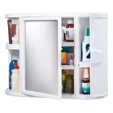 Botiquines Para Baño Con Espejo Gabinete Plastico Hts