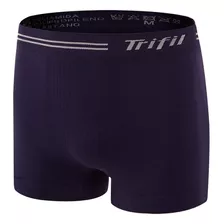 6 Cueca Box Masculino Trifil Sem Costura Microfibra Original