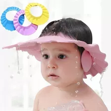 Viseira De Banho Infantil Chapéu Anti Shampoo 