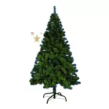Árvore Natal Pinheiro Imperial 1,50m 320 Galhos + Estrela 