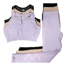 Conjunto Deportivo Leggins + Top Fondo Entero