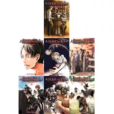 Kit Mangá Ataque Dos Titãs Volume 14 Ao 20 Lacrado Panini