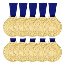 Kit 10 Medalhas Esportivas 6cm Premiação Mérito Participação