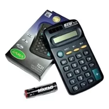 Calculadora Ecal Tc 31 Escritorio 8 Digitos Pila Bolsillo