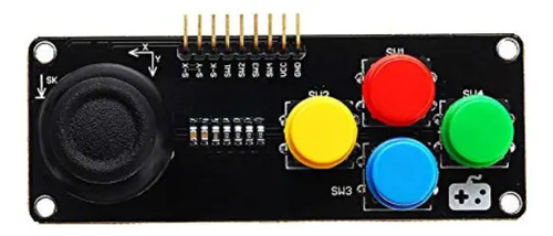 Módulo De Joystick Con Botones Para Arduino Proyectos Diy