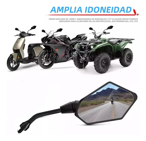 Espejos Retrovisor Moto 150z 200z 250z Vortx 300 Ft125 150 Foto 3