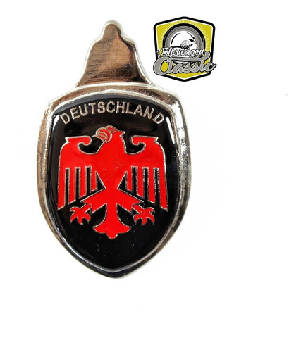 Emblema Para Cofre Vw Sedan Vocho Blazon Aguila Negro 1pz Foto 3