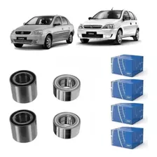 Kit Rolamento Roda Dianteira Traseira Corsa 02/12 Skf