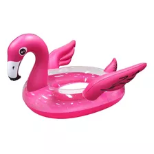 Inflable Gigante Flotador Acuatico Modelo Flamenco Color Rosa Chicle