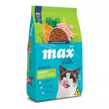 Comida Gato Max Cat Buffet 20kg + Sanitario Ecologico 3.4kg