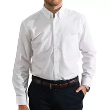 Camisa Oxford Dotación Empresarial Elegante Por 3 Unids