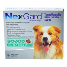 Nexgard 10.1 - 25kl Perro 