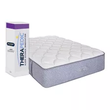 Colchón King Size Resorte Therapedic Roll Regent 35cm Suave