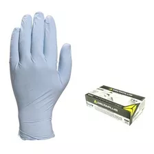 Guantes Descartables Nitrilo Sin Polvo Deltaplus X100 9/10 L