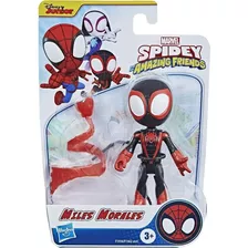 Boneco Figura Marvel Spidey Miles Morales Spider-man Hasbro