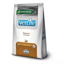 Ração Vet Life Feline Diabetic Para Gatos Adultos - 2kg