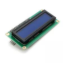 Display Lcd 16x2 + Módulo I2c Soldado Azul Hd44780 Arduino