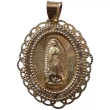Medalla De Oro De 10 Kilates, Virgen De Guadalupe