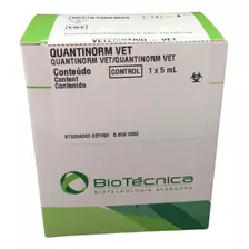 Reagente Controle Normal Veterinário 5 Ml Para Laboratório