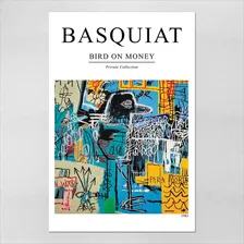 Poster 60x90cm Basquiat - Bird On Money - Obras De Arte - 39