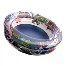 Piscina Inflável Redondo Etitoys Avengers 70l Multicolor