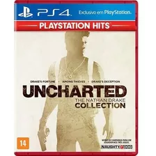 Uncharted Collection Ps4 1,2,3 Mídia Física 100% Português