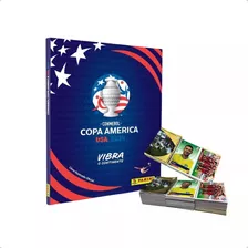 Álbum Completo Copa América Usa 2024 Com Figurinhas P/ Colar