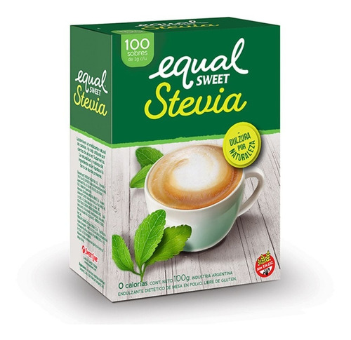 Equal Sweet Stevia 100 Unidades X 6